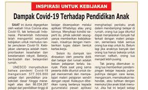 Dampak Covid 19 Terhadap Pendidikan Anak Surveymeter