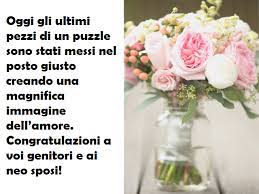 Questo sito utilizza cookie tecnici e di profilazione propri e di terze parti per le sue funzionalità e per inviarti pubblicità, contenuti e servizi più vicini ai tuoi gusti e interessi. Frasi Di Auguri Per I Genitori Degli Sposi 70 Dediche Da Condividere Notiziesecche Frasi Aforismi E Citazioni