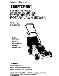 Select a dealer for your needs. Craftsman 917 377180 Owner S Manual Pdf Download Manualslib