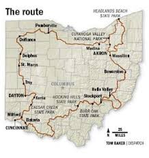 It has seven different hiking areas: Captain Blue On The Blue Blazes About The Buckeye Trail Ohio Hiking Thru Hiking Buckeye