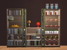 Mod The Sims Ikea Bookcases Emptied With 21 Slots The Sims Sims Sims 4