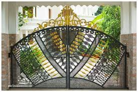 New villa design in 2250 sq.feet; Top 50 Modern And Classic Iron Gates You Wish To See Them Engineering Discoveries Modern Main Gate Designs Main Gate Design Gate Design