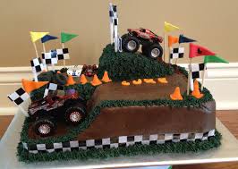 Pin By Gabriela On Birthday Cakes Truck Birthday Cakes Blaze And The Monster Machines Cake Monster Truck Birthday Cake