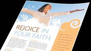 That's why you will enjoy creation of business cards, postcards, brochures, posters etc. Religious Organizations Templates Microsoft Office