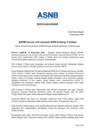 Amanah saham bumiputera, amanah saham malaysia, amanah saham nasional, amanah. Kenyataan Akhbar Asnb Amanah Saham Nasional Berhad Facebook