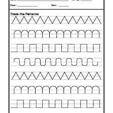 Worksheet Of Trace The Line Patterns Pattern Writing English Pattern Worksheet Word Patterns Cursive Handwriting Practice