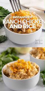 Instant Pot Ranch Chicken And Rice Recipe Instant Pot Dinner Recipes Instant Pot Recipes Chicken Best Instant Pot Recipe
