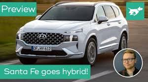 Hyundai put the santa fe through an extensive freshening for 2021, giving it new, more powerful engines, upscale interior styling, and a hybrid version. Hyundai Santa Fe 2021 Preview Hybrid Suv Detailed Youtube