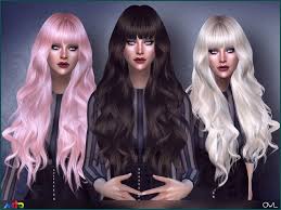The Sims Resource Owl Hair By Anto Sims 4 Hairs Sims Hair Sims 4 Curly Hair Womens Hairstyles