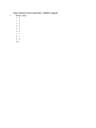 4 5 dan 6 c. Kunci Jawaban Soal Evaluasi Bab 1