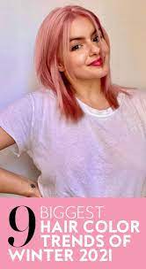 The 8 Breakout Hair Color Trends Of Winter 2021 Hair Color Winter Hair Color Hair Trends