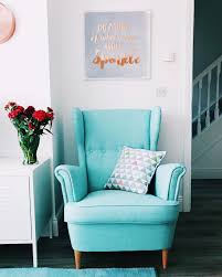 Strandmon Wing Chair In Light Turquoise Styled In My Home Follow Me On Instagram Yourbeauty I Dining Table Chairs Leather Chaise Lounge Chair Strandmon Chair