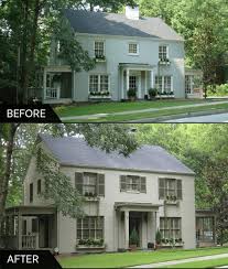 Before And After Exterior Shutters Shutter Gallery Timberlane Shutters Shutters Exterior Home Exterior Makeover House Exterior