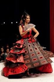 A Perfect Chocolate Party Dress Chocolate Fashion Chocolate Art Chocolate Sculptures