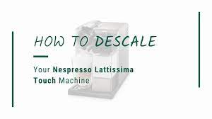 Nespresso is an exclusive system creating the ultimate espresso, time after time. How To Descale Your Lattissima Touch Coffee Machine The Green Pods