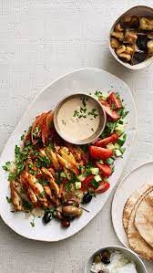 Oven Roasted Chicken Shawarma Recipe Recipe Recipes Shawarma Recipe Oven Roasted Chicken
