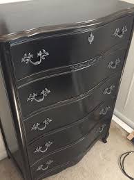 Waverly Chalk Paint In Ink With Semi Gloss Polycrylic The Top I Stained With Minwax Ebony Waverly Chalk Paint Chalk Paint Black Chalk Paint Furniture