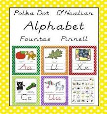 Dnealian Fountas And Pinnell Aligned Alphabet Letter