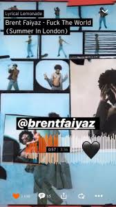 Brent Faiyaz Video Song Lyrics Wallpaper Aesthetic Songs Iphone Wallpaper Video