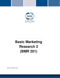Running the right research on the stock market can mean the difference between a big loss and a big win in this tumultuo. Pdf Basic Marketing Research 2 Bmr 201 Panashe Matipano Academia Edu