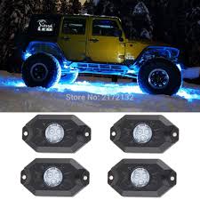 4pcs 12v 9w Led Rock Light Waterproof Off Road Led Rock Light Kit Rgb 4 Pods Led Rock Lights Decorate Light Fits 4x4 4wd Off Road Led Led Rock Lightrock Light Aliexpress