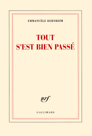 Il était heureux que tout se soit bien passé et que nous nous soyons finalement rendu jusque là et il a donné le go pour que sweety passe. Tout S Est Bien Passe Amazon De Bernheim Emmanuele Fremdsprachige Bucher