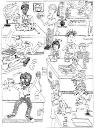 Cartoon On Lab Safety Science Lab Safety Science Safety Lab Safety Activities