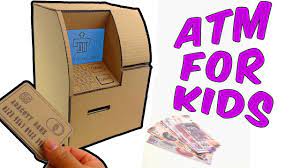 A blank atm card is an illegal method of obtaining money via an atm. How To Make An Atm From Cardboard For Kids Youtube