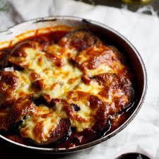 Parmigiana Di Melanzane Eggplant Parmesan Simply Delicious Recipe Vegetarian Comfort Food Recipes Stuffed Mushrooms