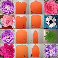 No, este tapete de impresión d con 6 patrones básicos, 100 unidades subcarpeta cartulina din a4. 33 Ideas De Plantillas Flor De Papel Flores Grandes De Papel Como Hacer Flores De Papel Flores Gigantes De Papel