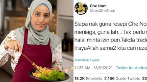Maybe you would like to learn more about one of these? Resepi Che Nom Che Nom Izinkan Orang Ramai Guna Resipi Dan Gambar Masakan Untuk Berniaga Siakap Keli Press