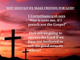 And how can we make it spread like that again? Personal Evangelism 101 Ways To Make Friends For God Ppt Video Online Download
