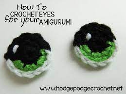 Learn To Crochet Amigurumi Eyes With Tanya Naser Crochet Eyes Crochet Dolls Cute Crochet