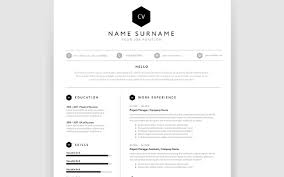 Cv Template Modern One Page Format Careerone Career Advice