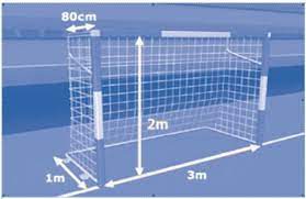 Tujuannya adalah memasukkan bola ke gawang lawan, dengan memanipulasi bola dengan kaki. Ukuran Lapangan Futsal Standar Tinggi Gawang Gambar