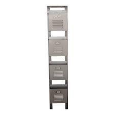 Pottery barn kids christmas stocking jeremy. Pottery Barn Metal Locker Themed Magazine Rack Chairish