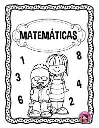 Portada De Matematicas Para Colorear