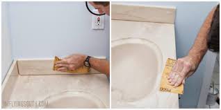 Dust, soap scum, and grime are. Remodelaholic Painted Bathroom Sink And Countertop Makeover