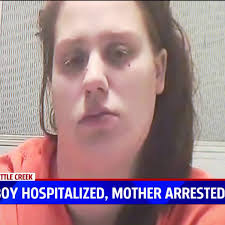 4yo boy in critical condition, mom arested pkg