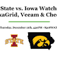 Iowa State vs. Iowa Watch Party w/ Check Point