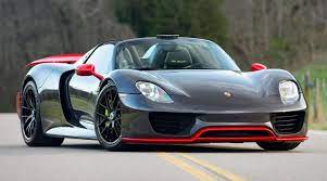 One Off Paint To Sample Porsche 918 Spyder Weissach For Sale Porsche 918 Porsche Black Porsche