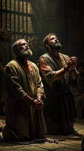 Paul and Silas in Prison Singing | TikTok