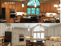 If your old cabinet is still in a good shape, refacing it is the best choice. How To Update Old Kitchen Cabinets Painterati