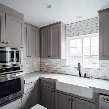 Caesarstone grey quartz countertops come in a variety of colors, textures, and finishes. Noble Gray Quartz Kitchen Countertops Design Ideas