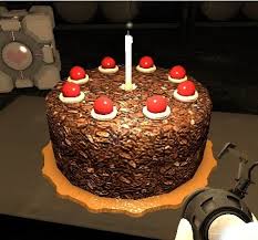 Cake party birthday party wild birthday party desserts birthday cake birthday food. Portal Cake The Geeky Chef