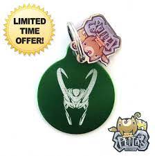 Happy Pet Tag Superhero Series Tag Loki Dog Cat Pets Id Tags Double Side Aluminium Engraving 100 Satisfaction Free S Stee Pet Tags Happy Animals Loki Dog
