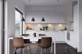 1001 idees charmantes pour votre parquet de cuisine scandinavian kitchen kitchen flooring dining room design