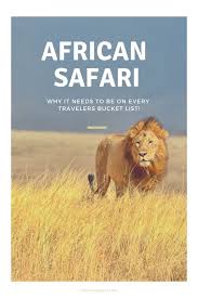 What sort of savanna animals can you expect to see on a safari game drive? Why An African Safari Should Be On Your Bucket List Africa Tourism African Safari Africa Photography