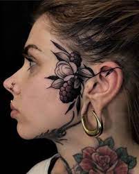 Check spelling or type a new query. Flower Tattoo Face Nice