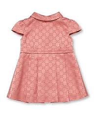 Gucci Infant S Gg Jacquard Satin Dress Baby Girl Clothes Toddler Girl Outfits Girl Outfits